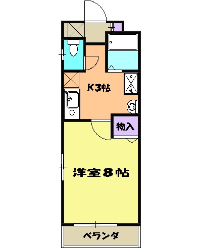 ディアコートの間取り