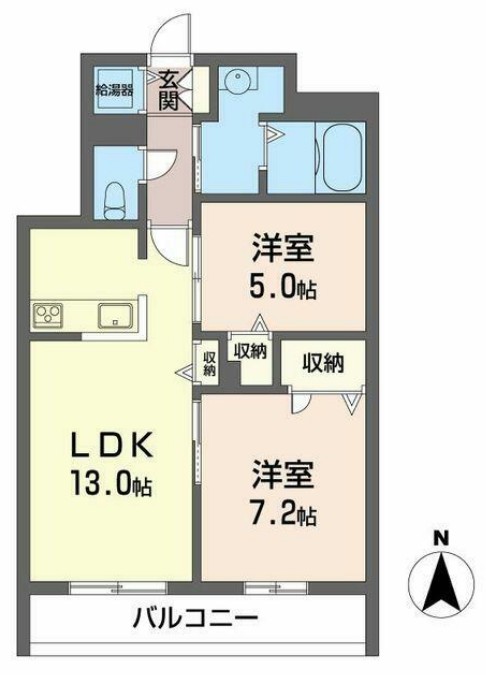 ブランシュ メゾンの間取り