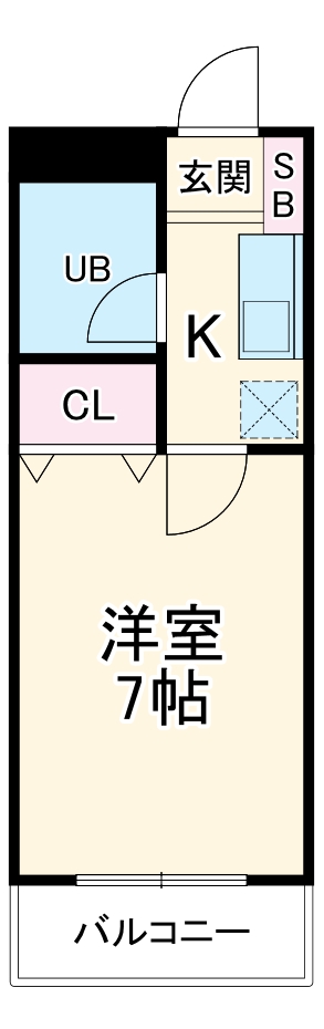 エスポアール大成の間取り