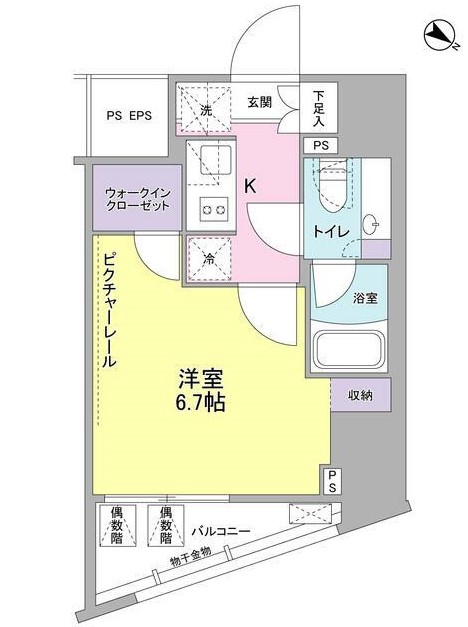 ＳＩＬ西五反田の間取り