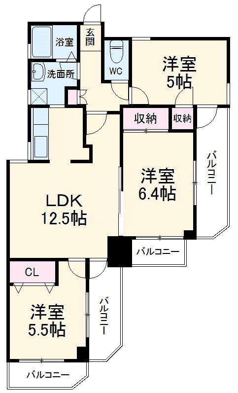 JUNハイツ志木の間取り