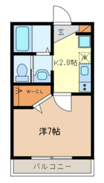 ラ・クール西川口の間取り