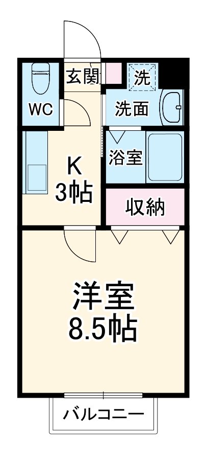 レオナルド・ダ・ヴィンチの間取り