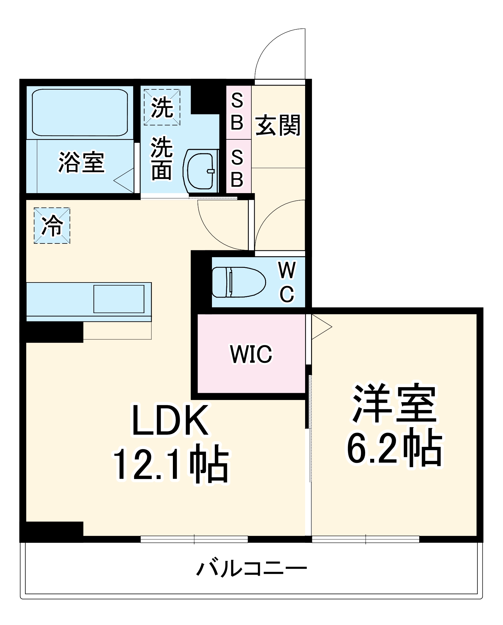 ボヌール四季Ⅶの間取り