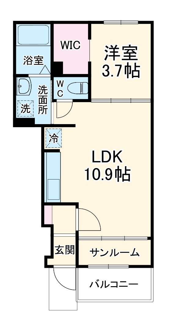 レジェンドⅢの間取り