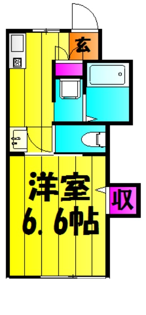 山一西が丘ステーツの間取り