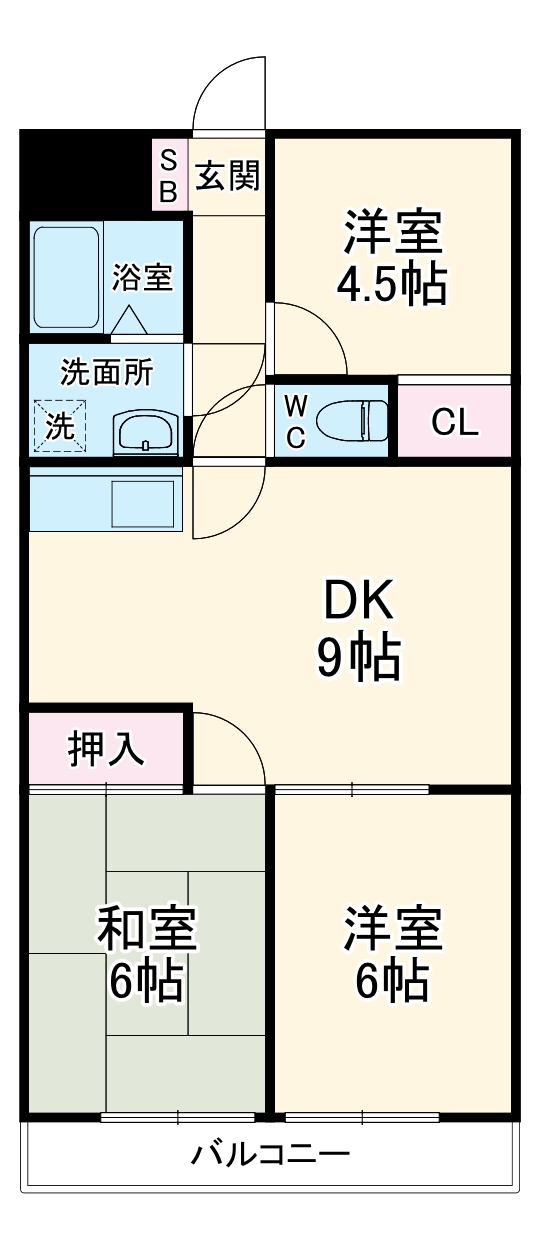 ファザーズマンションの間取り
