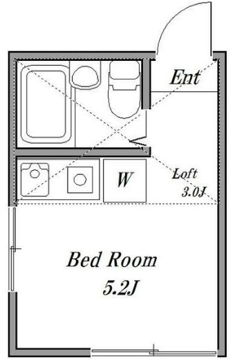 MDM赤羽岩淵Ⅱの間取り