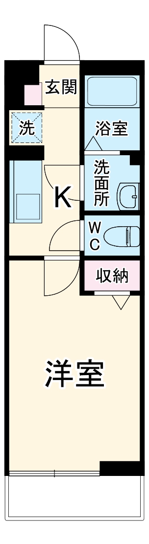 リブリ・oneの間取り