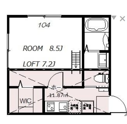 ロフトハウス大宮北の間取り