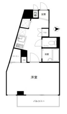 ブライズ大森の間取り