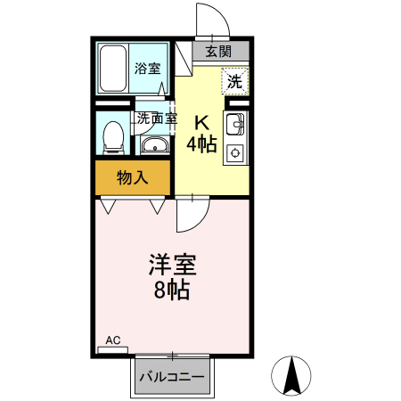 ラブドミールの間取り