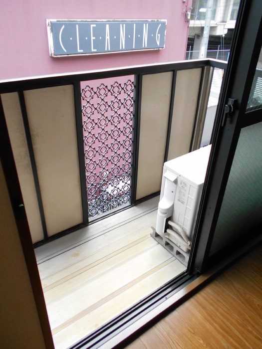 12/25 バルコニー