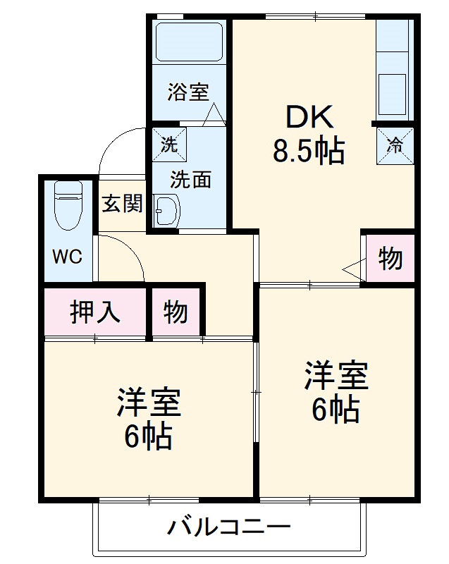 ソナーレ C棟の間取り