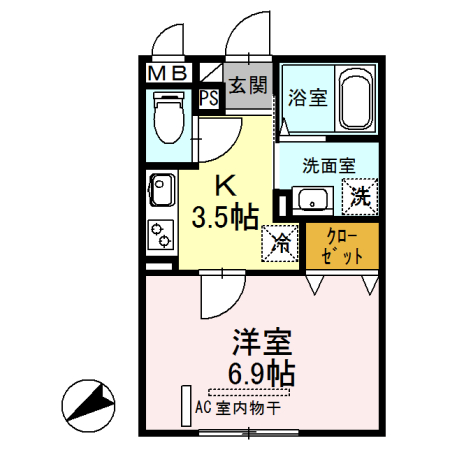 ホワイトヴィラの間取り