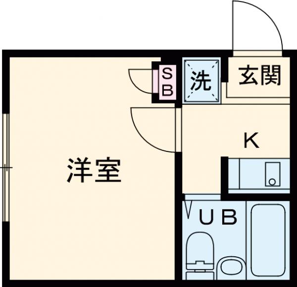 神谷の完工年月(2007年9月)築の賃貸アパートの間取り