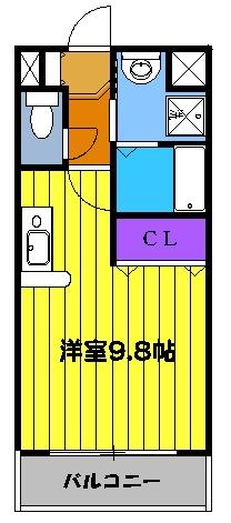 ヴィラ原山北館の間取り