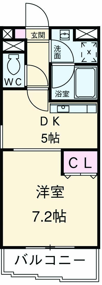 ヴィラフェリーチェの間取り