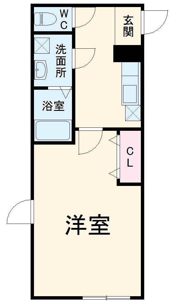 Ambition七里の間取り