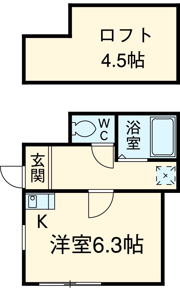 ドミール西が丘の間取り