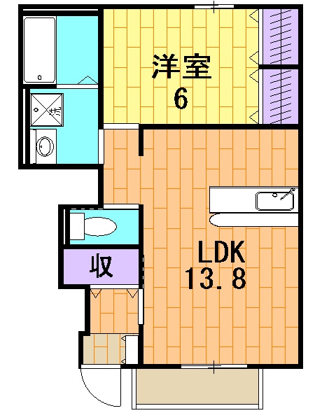 ディアコートの間取り