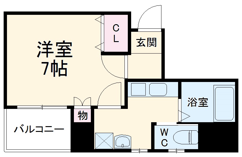 三井浦和ビルの間取り