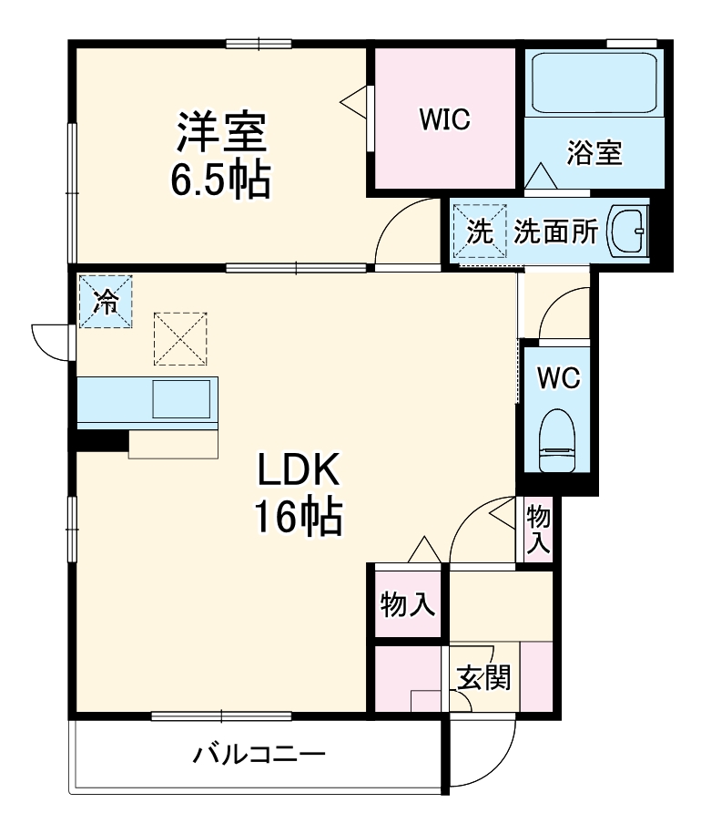 ステラ Bの間取り