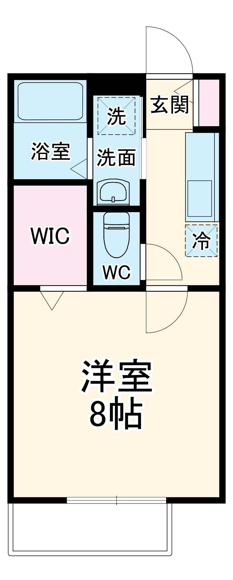 バンブー ヴィラージュの間取り