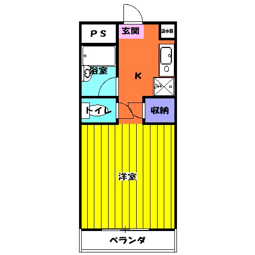 シェルブライト三番館の間取り