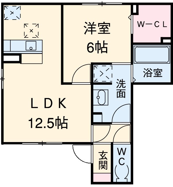 メゾン春の間取り