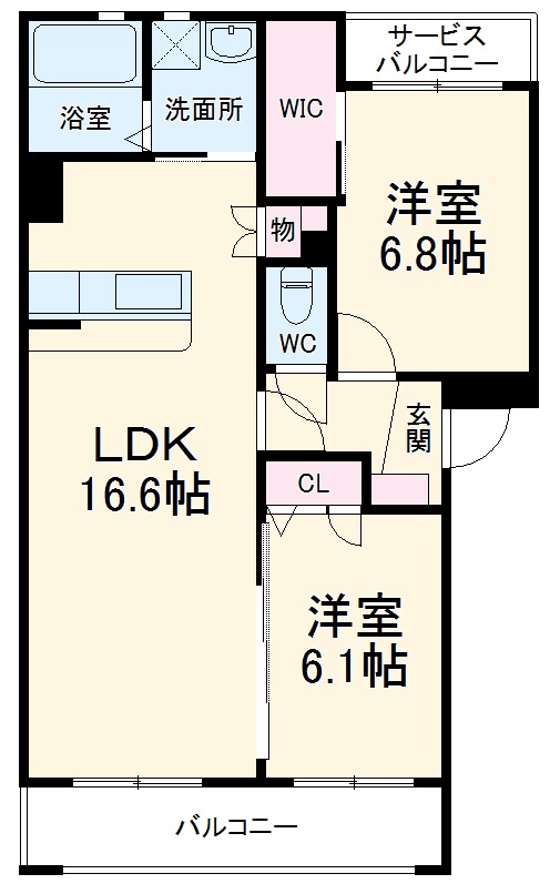 フロレスタ・ハヤシの間取り