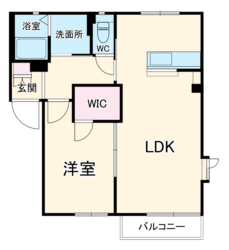 アンタレス北野Cの間取り
