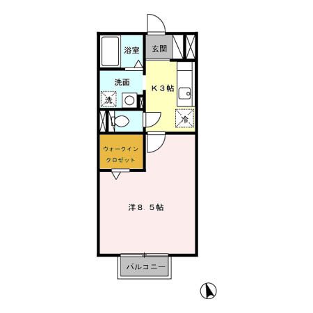 ボヌールハウスの間取り