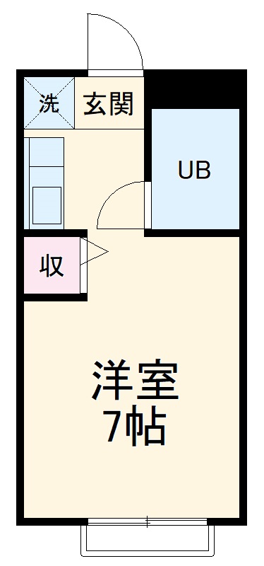パシフィック桜木の間取り