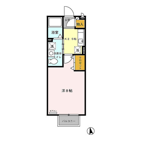 ガーデンクレールの間取り