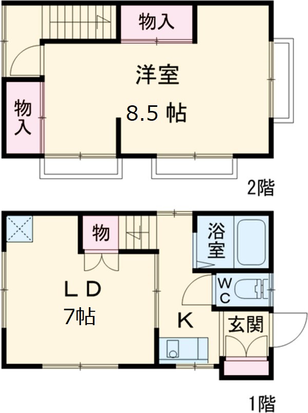 T’s HOUSE2の間取り