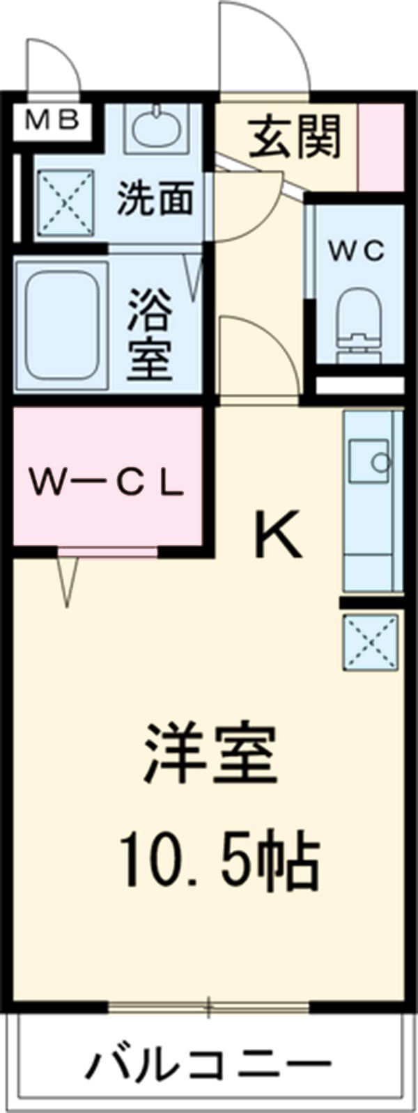 グランクロワールの間取り