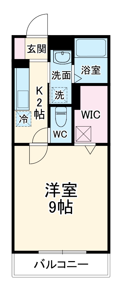 I.ヴィレッジ堀崎の間取り