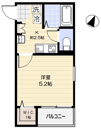 リレア赤羽の間取り