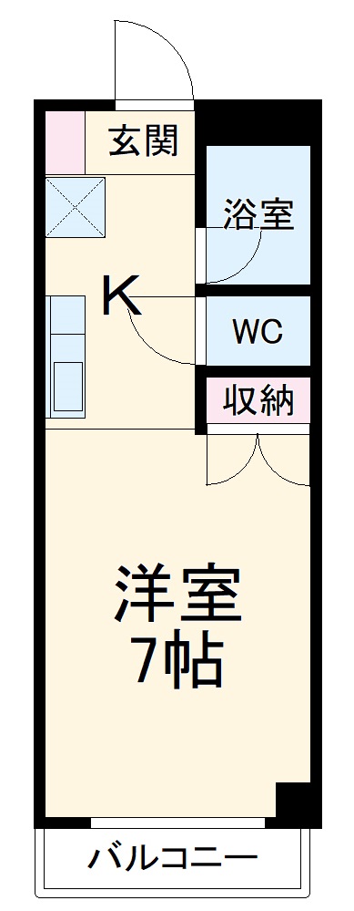 ラルーチェ若宮の間取り
