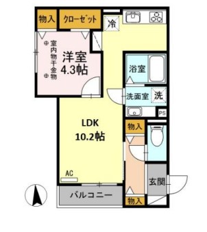 ヒルズ三好の間取り