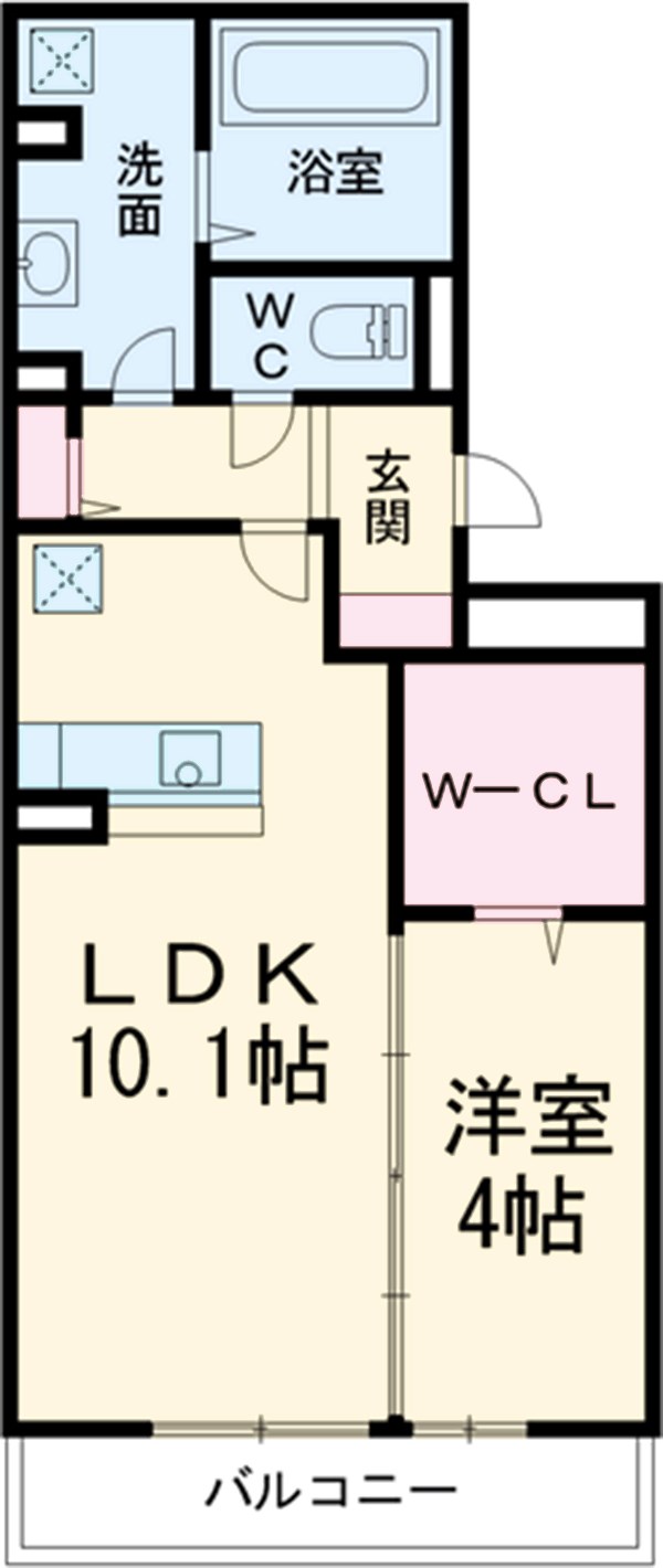 ル シエルの間取り