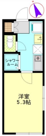 ウィンレックス赤羽の間取り