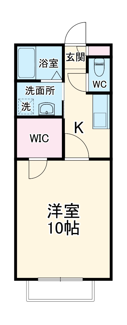 アムールサンポーの間取り