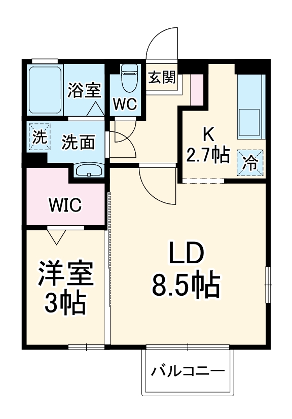 ヴィクトワールⅡの間取り