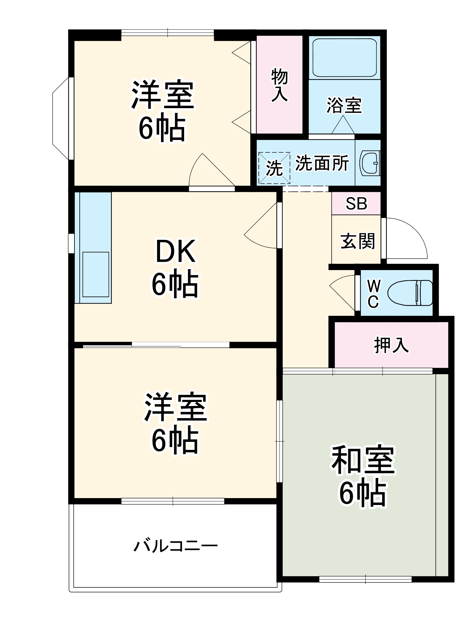 サードプレステージの間取り