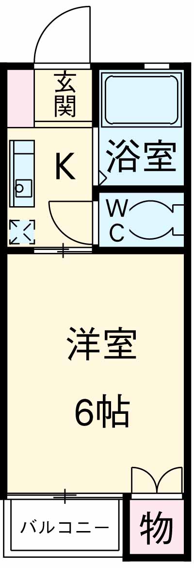 アイコーポの間取り