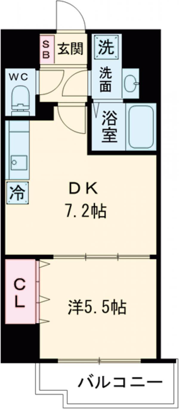 Lucente赤羽の間取り