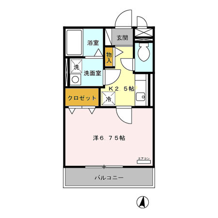 シャルムセジュールの間取り