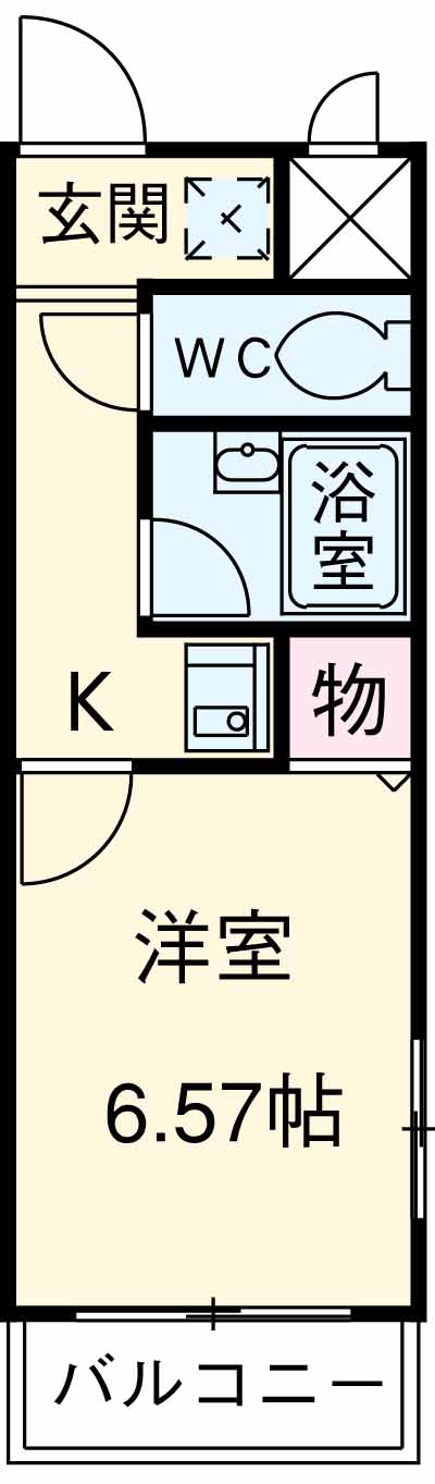 大宮西口プラザB棟の間取り